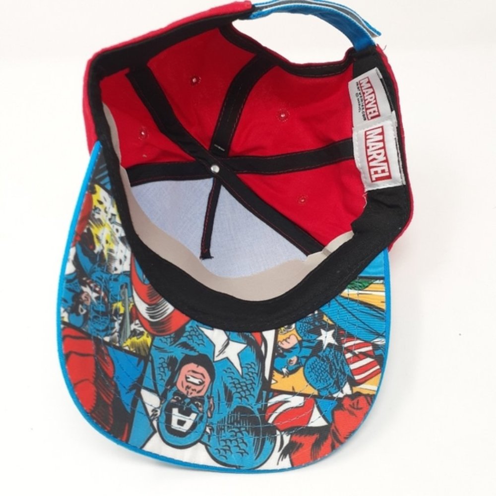 MARVEL Avengers Captain America Youth Cap - Picture 4 of 7